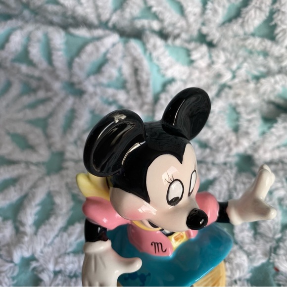 Vintage Disney Minnie Mouse figurine & candle lot Dancing & Cowgirl Minnie - Picture 6 of 14